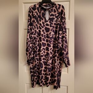 Leopard Print Dress. Size 4xl.